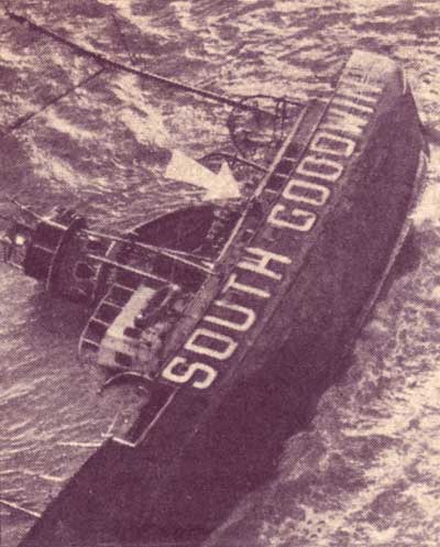 South Goodwin Lightship Disaster, 26/27th November 1954 - History of  Manston Airfield