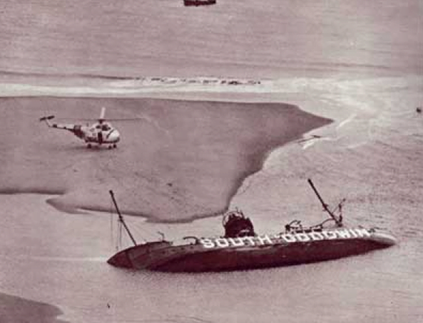 The Nantucket Lightship Collision with the RMS Olympic in Massachusetts